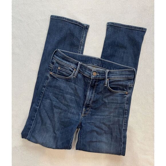 MOTHER The Mid Rise Dazzler Ankle Jeans - Picture 4 of 10